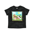 thumbnail image 1 of Inktastic Farm Animals with Cow, Chick and Pig Boys or Girls Toddler T-Shirt, 1 of 5