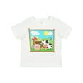 thumbnail image 1 of Inktastic Farm Animals with Cow, Chick and Pig Boys or Girls Toddler T-Shirt, 1 of 5