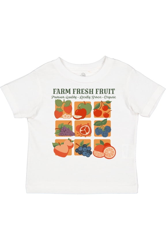 Farm Fresh Fruit Boys or Girls Toddler T-Shirt