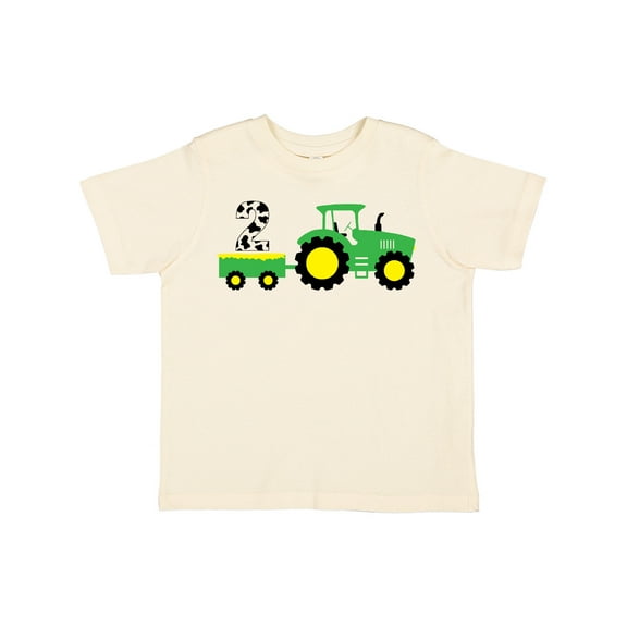 Inktastic Farm Tractor 2nd Birthday Boys or Girls Toddler T-Shirt