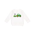 thumbnail image 1 of Inktastic Farm Tractor 2nd Birthday Toddler Sweatshirt, 1 of 4