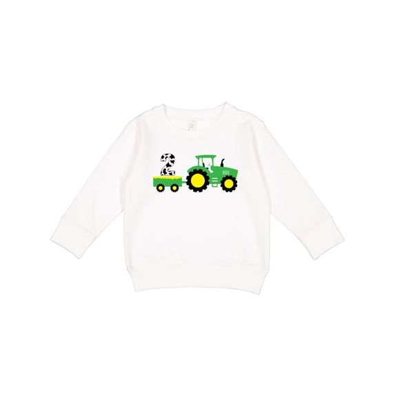 Inktastic Farm Tractor 2nd Birthday Toddler Sweatshirt