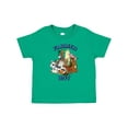 thumbnail image 1 of Inktastic Farmer Boy with Happy Farm Animals Boys or Girls Baby T-Shirt, 1 of 5
