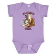 thumbnail image 1 of Inktastic Farmer Girl with Happy Farm Animals Boys or Girls Baby Bodysuit, 1 of 5