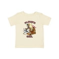 thumbnail image 1 of Inktastic Farmer Girl with Happy Farm Animals Boys or Girls Baby T-Shirt, 1 of 5