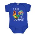 thumbnail image 1 of Inktastic Farmer I Rule The Roost Rooster Boys or Girls Baby Bodysuit, 1 of 5