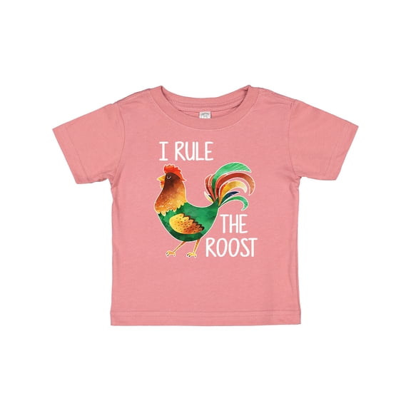 Inktastic Farmer I Rule the Roost Rooster Boys or Girls Baby T-Shirt
