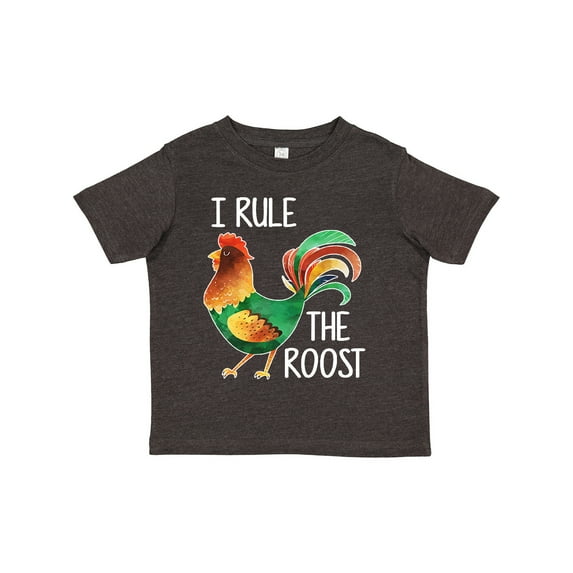 Inktastic Farmer I Rule the Roost Rooster Boys or Girls Toddler T-Shirt