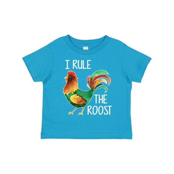 Inktastic Farmer I Rule the Roost Rooster Boys or Girls Toddler T-Shirt