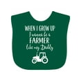 thumbnail image 1 of Inktastic Farmer Like Daddy Childs Boys or Girls Baby Bib, 1 of 4
