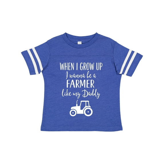 Inktastic Farmer Like Daddy Childs Boys or Girls Toddler T-Shirt