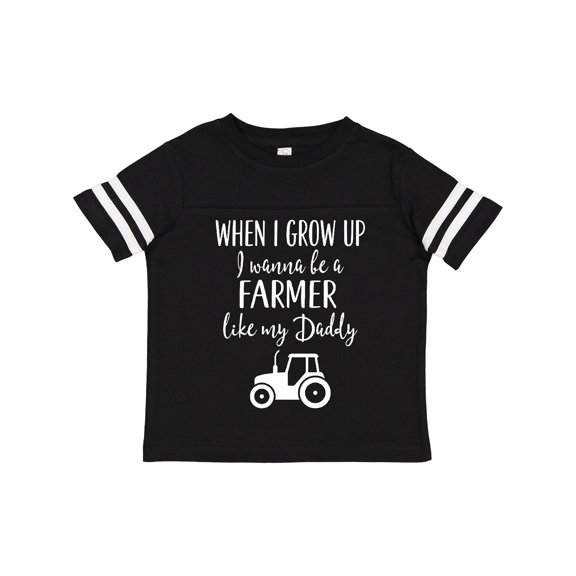 Inktastic Farmer Like Daddy Childs Boys or Girls Toddler T-Shirt