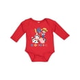 thumbnail image 1 of Inktastic Farmer Tractor EIEIO Big Bro Boys Long Sleeve Baby Bodysuit, 1 of 5