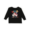 thumbnail image 1 of Inktastic Farmer Tractor EIEIO Big Bro Boys Long Sleeve Toddler T-Shirt, 1 of 5