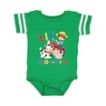 thumbnail image 1 of Inktastic Farmer Tractor Eieio Little Bro Boys Baby Bodysuit, 1 of 5
