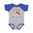 thumbnail image 1 of Inktastic Farmer Tractor Eieio Little Bro Boys Baby Bodysuit, 1 of 5