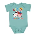 thumbnail image 1 of Inktastic Farmer Tractor Eieio Little Bro Boys Baby Bodysuit, 1 of 5