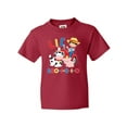 thumbnail image 1 of Inktastic Farmer Tractor EIEIO Little Bro Youth T-Shirt, 1 of 5