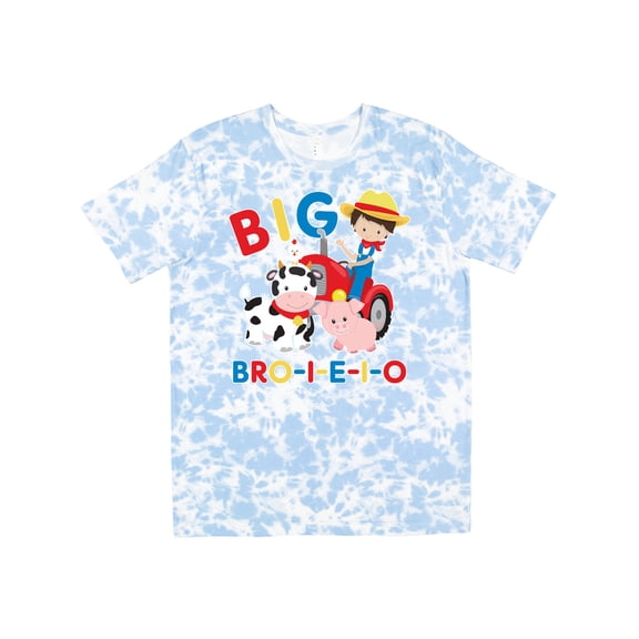 Inktastic Farmer Tractor Eieio Big Bro T-Shirt