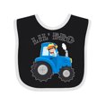 thumbnail image 1 of Inktastic Farmer Tractor Little Bro Boys Baby Bib, 1 of 4