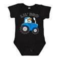 thumbnail image 1 of Inktastic Farmer Tractor Little Bro Boys Baby Bodysuit, 1 of 5