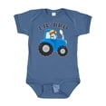 thumbnail image 1 of Inktastic Farmer Tractor Little Bro Boys Baby Bodysuit, 1 of 5