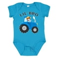 thumbnail image 1 of Inktastic Farmer Tractor Little Bro Boys Baby Bodysuit, 1 of 5