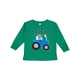 thumbnail image 1 of Inktastic Farmer Tractor Little Bro Boys Long Sleeve Toddler T-Shirt, 1 of 5