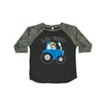 thumbnail image 1 of Inktastic Farmer Tractor Little Bro Boys Toddler T-Shirt, 1 of 5