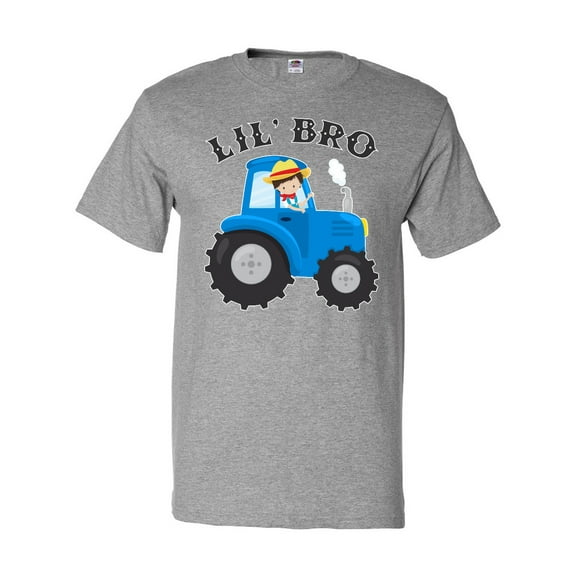 Inktastic Farmer Tractor Little Bro T-Shirt