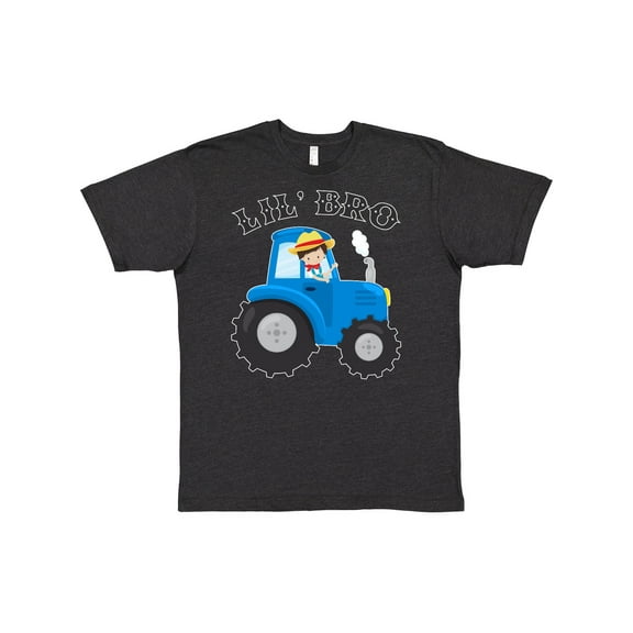 Inktastic Farmer Tractor Little Bro T-Shirt