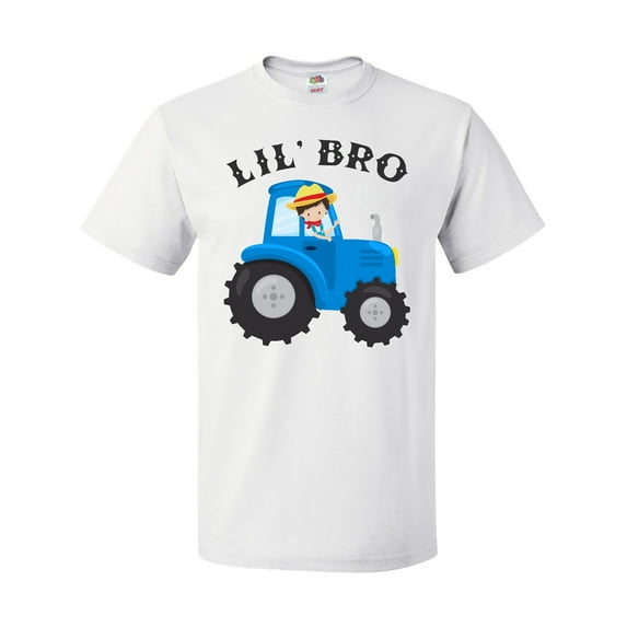 Inktastic Farmer Tractor Little Bro T-Shirt