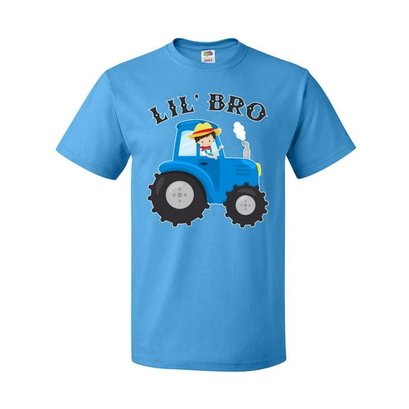Inktastic Farmer Tractor Little Bro T-Shirt