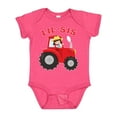thumbnail image 1 of Inktastic Farmer Tractor Little Sis Girls Baby Bodysuit, 1 of 5