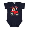 thumbnail image 1 of Inktastic Farmer Tractor Little Sis Girls Baby Bodysuit, 1 of 5