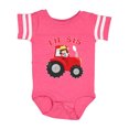 thumbnail image 1 of Inktastic Farmer Tractor Little Sis Girls Baby Bodysuit, 1 of 5