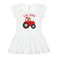 thumbnail image 1 of Inktastic Farmer Tractor Little Sis Girls Toddler Dress, 1 of 5
