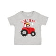 thumbnail image 1 of Inktastic Farmer Tractor Little Sis Girls Toddler T-Shirt, 1 of 5