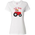thumbnail image 1 of Inktastic Farmer Tractor Little Sis Women's T-Shirt, 1 of 5