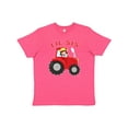 thumbnail image 1 of Inktastic Farmer Tractor Little Sis Youth T-Shirt, 1 of 5