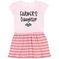 thumbnail image 1 of Inktastic Farmer's Daughter Heart Design Gift Toddler Girl Dress, 1 of 4