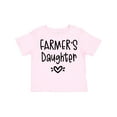 thumbnail image 1 of Inktastic Farmer's Daughter Heart Design Girls Toddler T-Shirt, 1 of 5