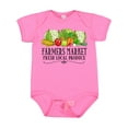 thumbnail image 1 of Inktastic Farmers Market Fresh Local Produce Boys or Girls Baby Bodysuit, 1 of 5