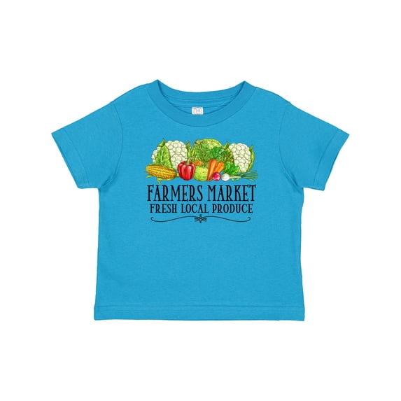 Inktastic Farmers Market Fresh Local Produce Boys or Girls Baby T-Shirt