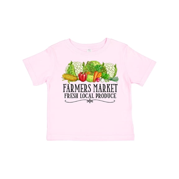 Inktastic Farmers Market Fresh Local Produce Boys or Girls Toddler T-Shirt