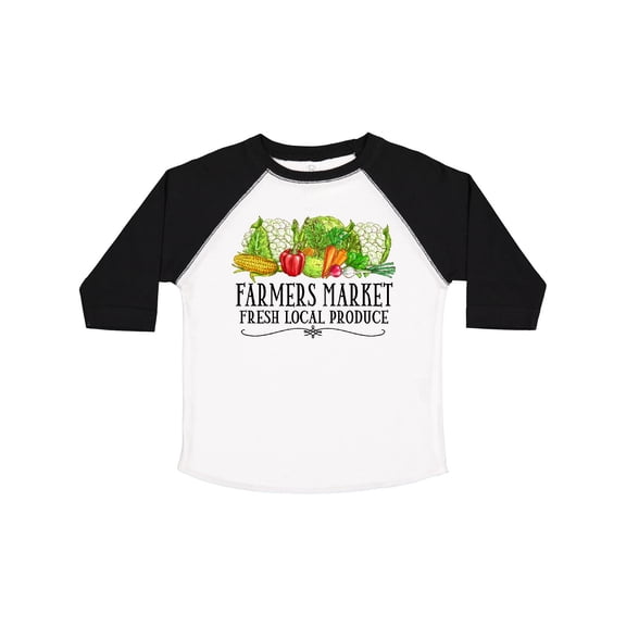 Inktastic Farmers Market Fresh Local Produce Boys or Girls Toddler T-Shirt