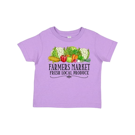 Inktastic Farmers Market Fresh Local Produce Boys or Girls Toddler T-Shirt