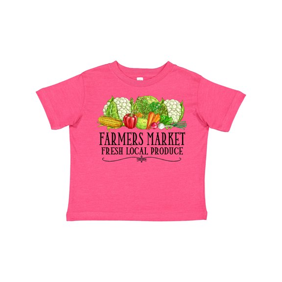 Inktastic Farmers Market Fresh Local Produce Boys or Girls Toddler T-Shirt