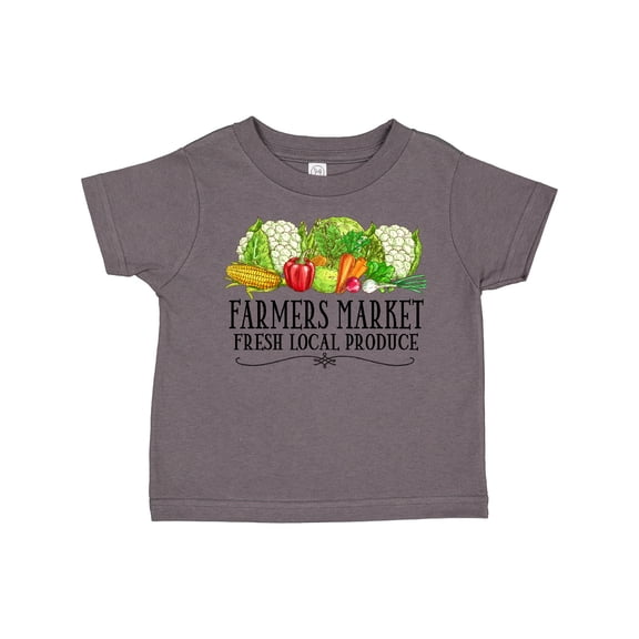 Inktastic Farmers Market Fresh Local Produce Boys or Girls Toddler T-Shirt