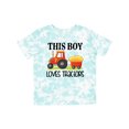 thumbnail image 1 of Inktastic Farming Cute Boy Loves Tractors Boys Toddler T-Shirt, 1 of 5